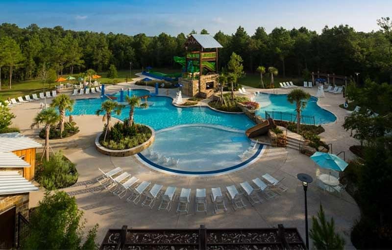 woodforest montgomery tx master planned community pool amenities