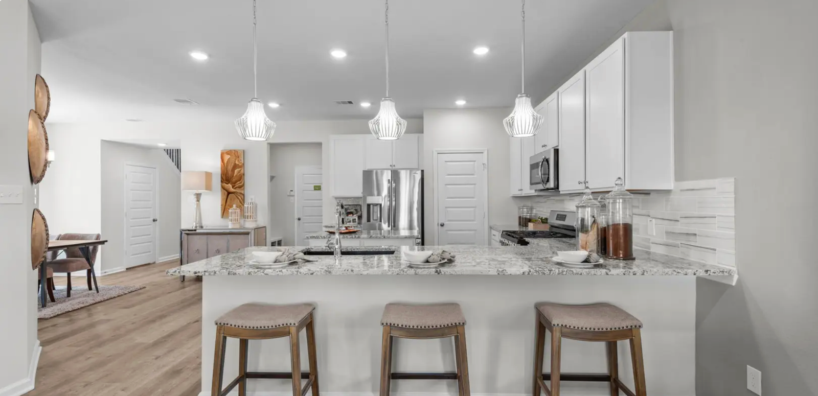 WESTRIDGE COVE CONROE TX COVENTRY NEW CONSTRUCTION HOMES KITCHEN