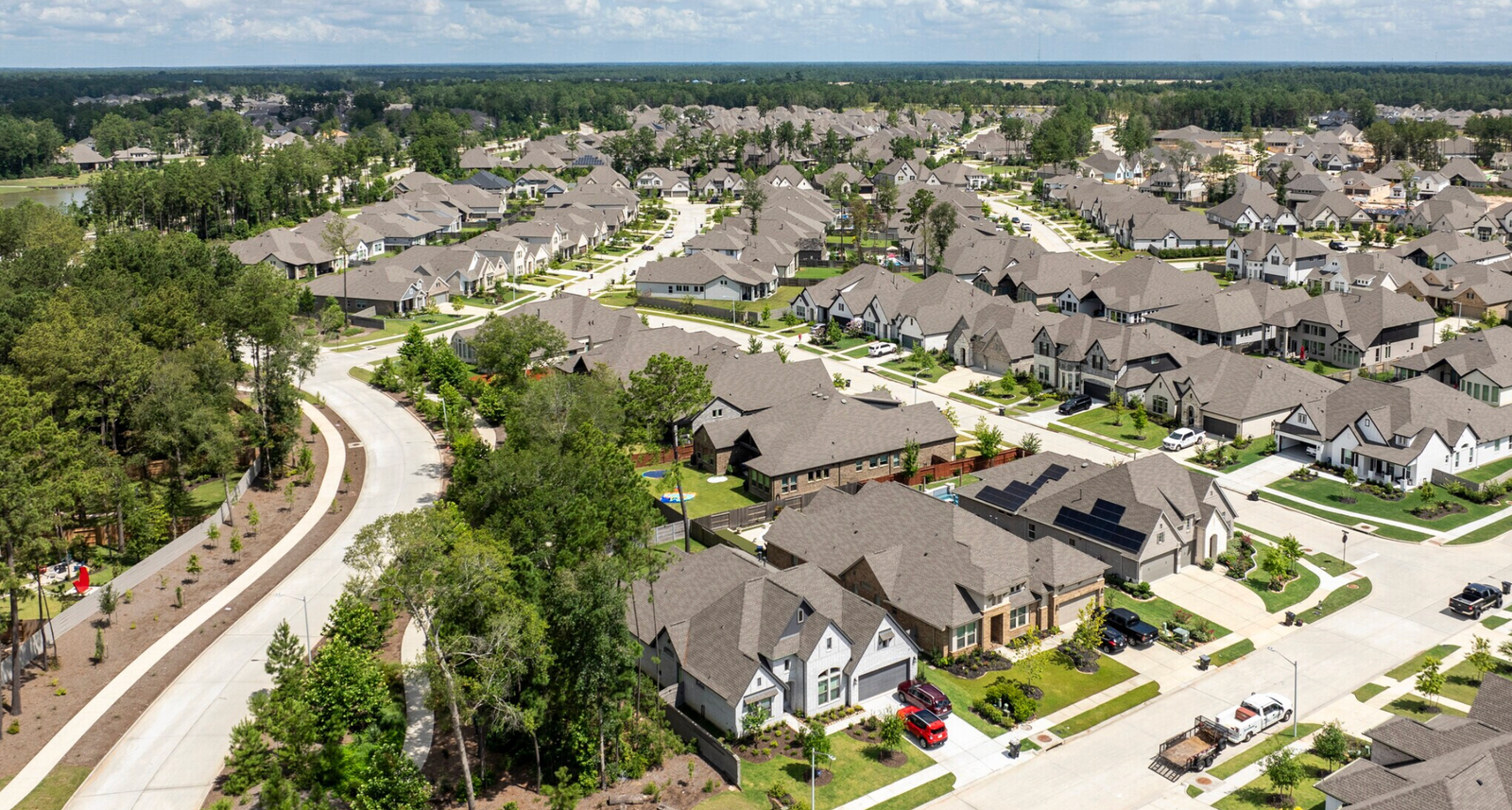 ARTAVIA CONROE TX AERIAL NEIGHBORHOOD